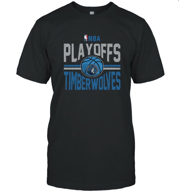 Minnesota Timberwolves Style NBA Playoffs New Design Basketball 2D T shirt