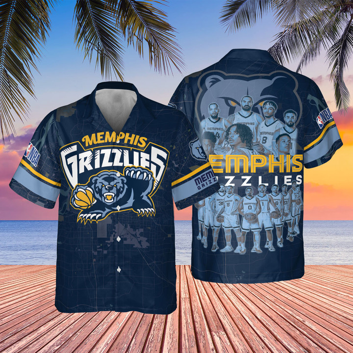 Memphis Grizzlies - National Basketball Association 2023 AOP Hawaiian Shirt V7