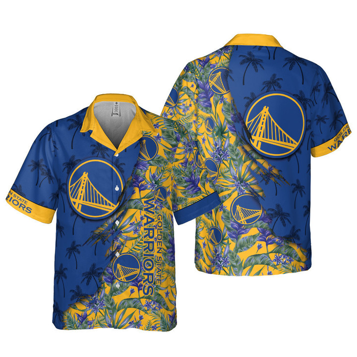 Golden State Warriors - National Basketball Association 2023 AOP Hawaiian Shirt V18