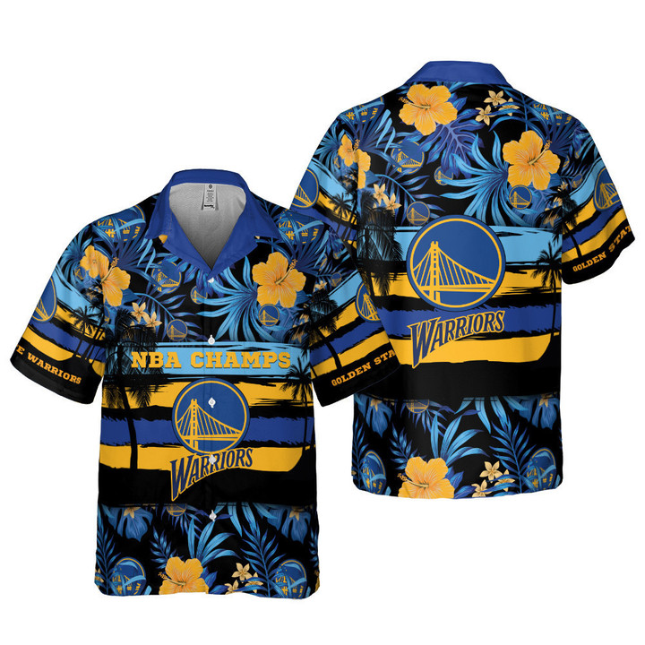 Golden State Warriors - National Basketball Association 2023 AOP Hawaiian Shirt V44