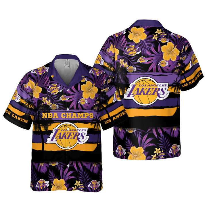 Los Angeles Lakers - National Basketball Association 2023 AOP Hawaiian Shirt V45