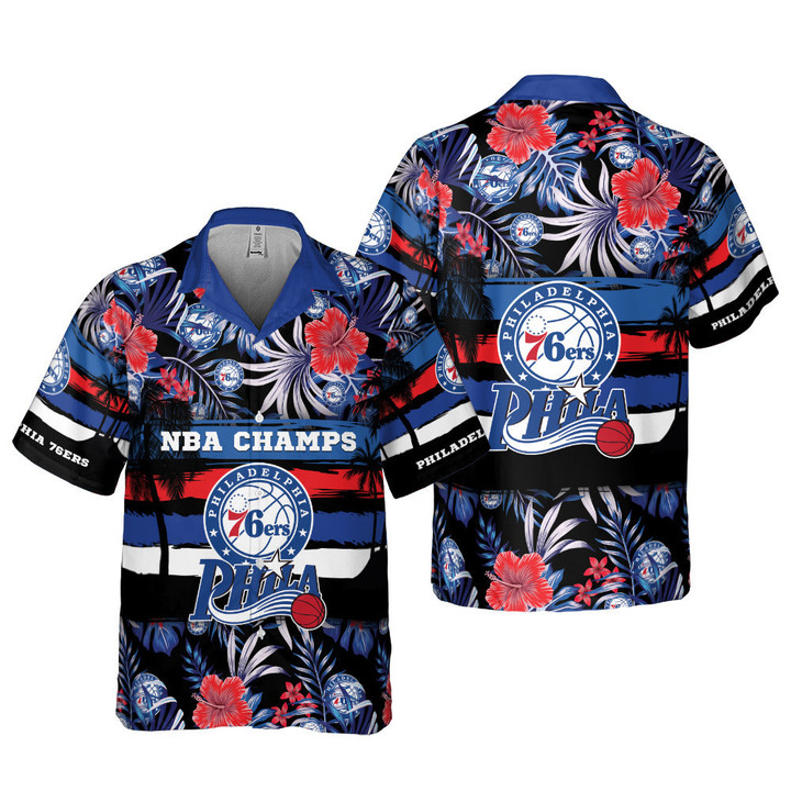 Philadelphia 76ers - National Basketball Association 2023 AOP Hawaiian Shirt V55