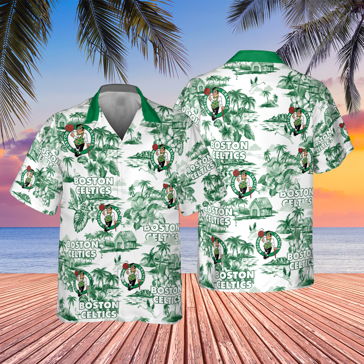 Boston Celtics - National Basketball Association 2023 AOP Hawaiian Shirt V36