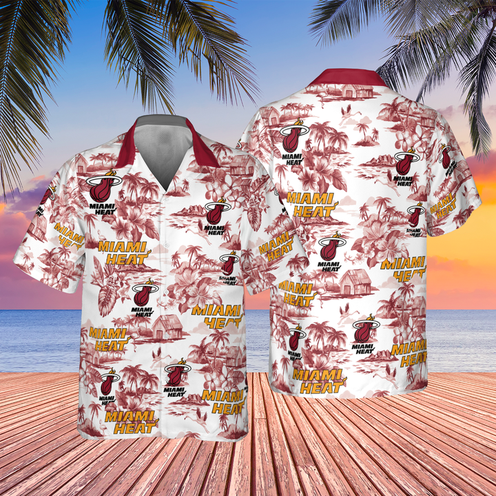 Miami Heat - National Basketball Association 2023 AOP Hawaiian Shirt V42
