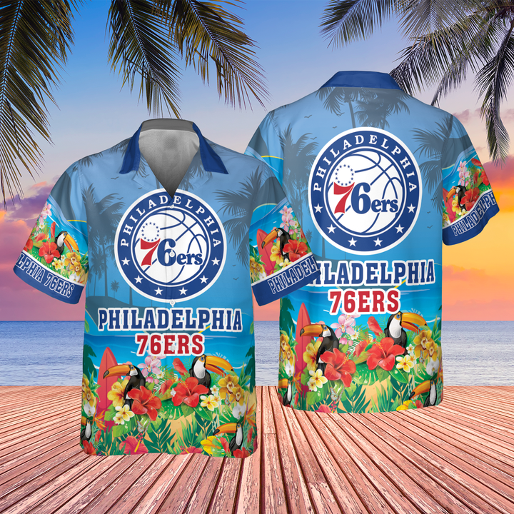 Philadelphia 76ers - National Basketball Association 2023 AOP Hawaiian Shirt V75