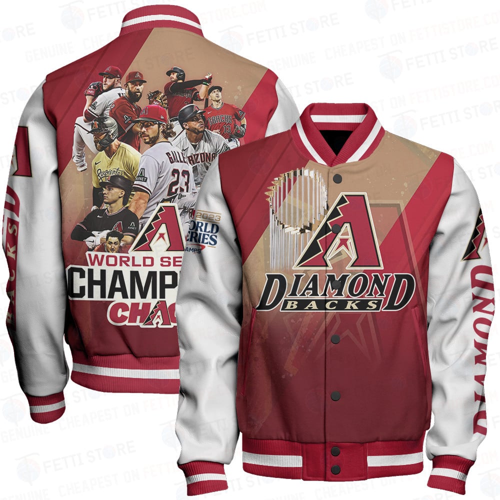 Arizona Diamondbacks World Series Champions Baseball Varsity Jacket