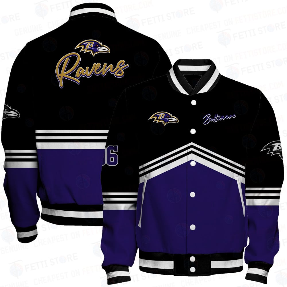 Baltimore Ravens Baseball Varsity Jacket – Furmaly