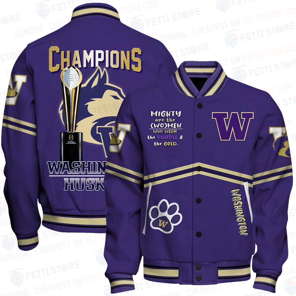 Washington Huskies Champions Varsity Jacket