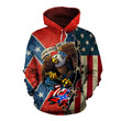 These Colors Do Not Run - Eagle Hoodie