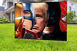 Trump Superhero Yard Sign