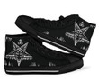 Satanic Pentagram Drip Halloween Print Sneakers - Satanic Goth High Tops - Satanic Pentagram Custom High Top Sneakers