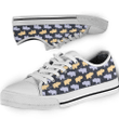 Hippo Shoes - Hippo Pattern Sneakers - Cute Hippo Trainers - Hippo Printed Shoes For Women / Men - Gift for Hippo Lovers