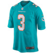 Josh Rosen Miami Dolphins Nike Game Jersey - Aqua - Cfjersey.store
