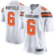 Baker Mayfield Cleveland Browns Nike Youth Player Game Jersey - White - Cfjersey.store