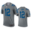 Indianapolis Colts Andrew Luck Gray Inverted Legend Jersey - Cfjersey.store
