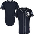 San Diego Padres Majestic Team Authentic Jersey - Navy - Cfjersey.store
