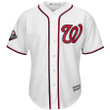 Trea Turner Washington Nationals Majestic 2019 World Series Bound Official Cool Base Player Jersey - White - Cfjersey.store