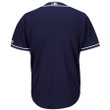 San Diego Padres Majestic Big And Tall Alternate Cool Base Replica Team Jersey - Navy - Cfjersey.store