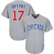 Kris Bryant Chicago Cubs Majestic Cool Base Player Jersey - Gray - Cfjersey.store