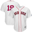 Jackie Bradley Jr. Boston Red Sox Majestic Home Official Replica Cool Base Player Jersey - White - Cfjersey.store