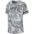 New York Yankees Nike Camo Jersey - Gray - Cfjersey.store