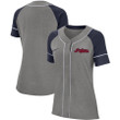 Cleveland Indians Nike Women's Classic Baseball Jersey - Gray - Cfjersey.store