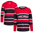 Chicago Blackhawks adidas Reverse Retro 2.0 Blank Jersey - Red - Cfjersey.store
