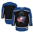 Columbus Blue Jackets Youth Special Edition 2.0 Premier Blank Jersey - Black - Cfjersey.store