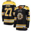 John Moore Boston Bruins Fanatics Branded Women's Home Breakaway Player Jersey - Black - Cfjersey.store
