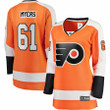 Philippe Myers Philadelphia Flyers Fanatics Branded Women's Home Breakaway Player Jersey - Orange - Cfjersey.store