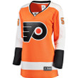 Oskar Lindblom Philadelphia Flyers Fanatics Branded Women's Breakaway Player Jersey - Orange - Cfjersey.store
