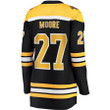 John Moore Boston Bruins Fanatics Branded Women's Home Breakaway Player Jersey - Black - Cfjersey.store