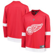 Detroit Red Wings Fanatics Branded Youth Home Replica Blank Jersey - Red - Cfjersey.store