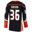 John Gibson Anaheim Ducks Fanatics Branded Women's Breakaway Jersey - Black - Cfjersey.store