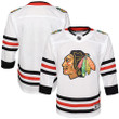 Chicago Blackhawks Youth Away Premier Jersey - White - Cfjersey.store