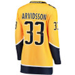 Viktor Arvidsson Nashville Predators Fanatics Branded Women's Breakaway Player Jersey - Gold - Cfjersey.store