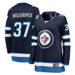 Connor Hellebuyck Winnipeg Jets Fanatics Branded Women's Breakaway Player Jersey - Navy - Cfjersey.store