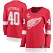 Henrik Zetterberg Detroit Red Wings Fanatics Branded Women's Home Breakaway Player Jersey - Red - Cfjersey.store