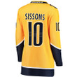 Colton Sissons Nashville Predators Fanatics Branded Women's Breakaway Player Jersey - Gold - Cfjersey.store