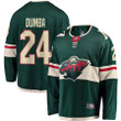 Matt Dumba Minnesota Wild Fanatics Branded Youth Breakaway Player Jersey - Green - Cfjersey.store
