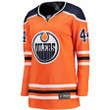 Zack Kassian Edmonton Oilers Fanatics Branded Women's Home Breakaway Player Jersey - Orange - Cfjersey.store
