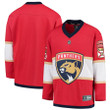 Florida Panthers Fanatics Branded Youth Home Replica Blank Jersey - Red - Cfjersey.store