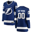 Tampa Bay Lightning Fanatics Branded Women's Home Breakaway Custom Jersey - Blue - Cfjersey.store