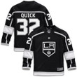 Jonathan Quick Los Angeles Kings Fanatics Branded Youth Replica Player Jersey - Black - Cfjersey.store