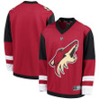 Arizona Coyotes Fanatics Branded Youth Home Replica Blank Jersey - Red - Cfjersey.store
