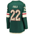 Kevin Fiala Minnesota Wild Fanatics Branded Women's Home Breakaway Player Jersey - Green - Cfjersey.store