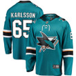 Erik Karlsson San Jose Sharks Fanatics Branded Youth Breakaway Player Jersey - Teal - Cfjersey.store