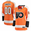 Gritty Philadelphia Flyers Women's Fanatics Branded Breakaway Player Jersey - Orange - Cfjersey.store
