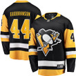 Erik Gudbranson Pittsburgh Penguins Fanatics Branded Home Breakaway Player Jersey - Black - Cfjersey.store