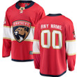 Florida Panthers Fanatics Branded Youth Home Breakaway Custom Jersey - Red - Cfjersey.store